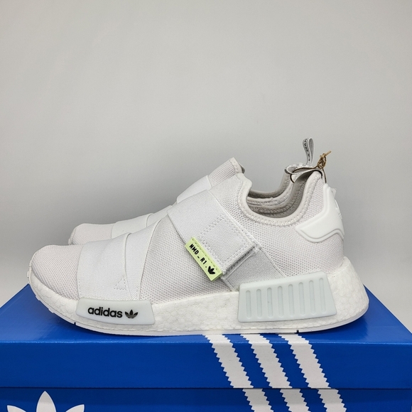 New Adidas Originals NMD_R1 'White' GW5699 Women's Running Shoes Size 8 - Picture 3 of 7
